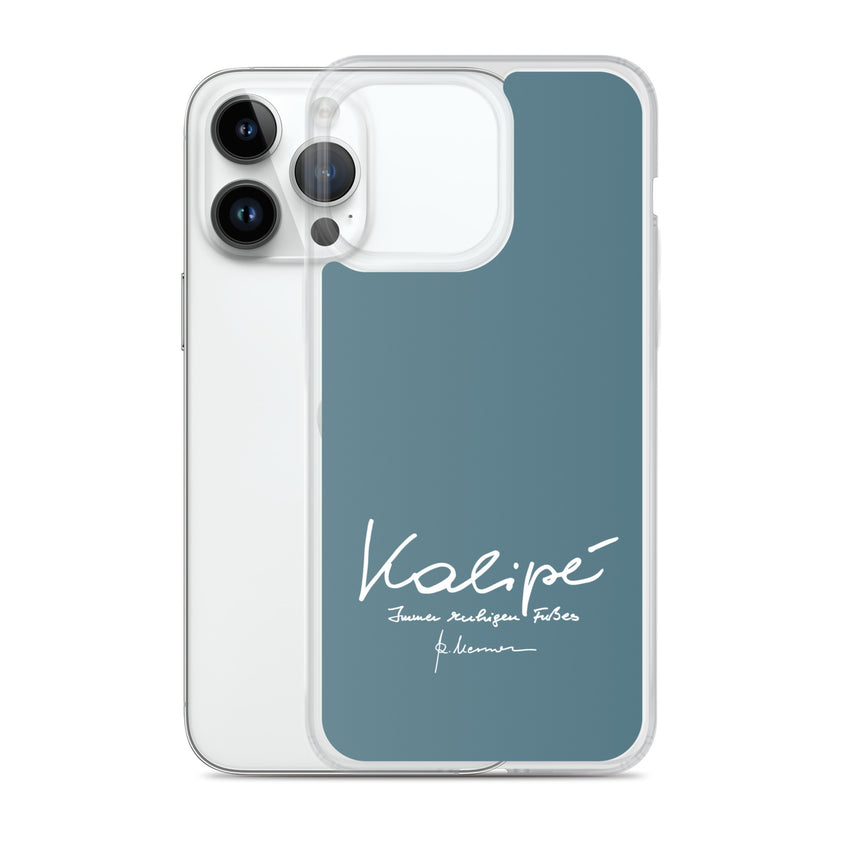 Cover per iPhone - Kalipé - petrolio