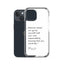 Coque iPhone - Alpinisme signifie - blanc