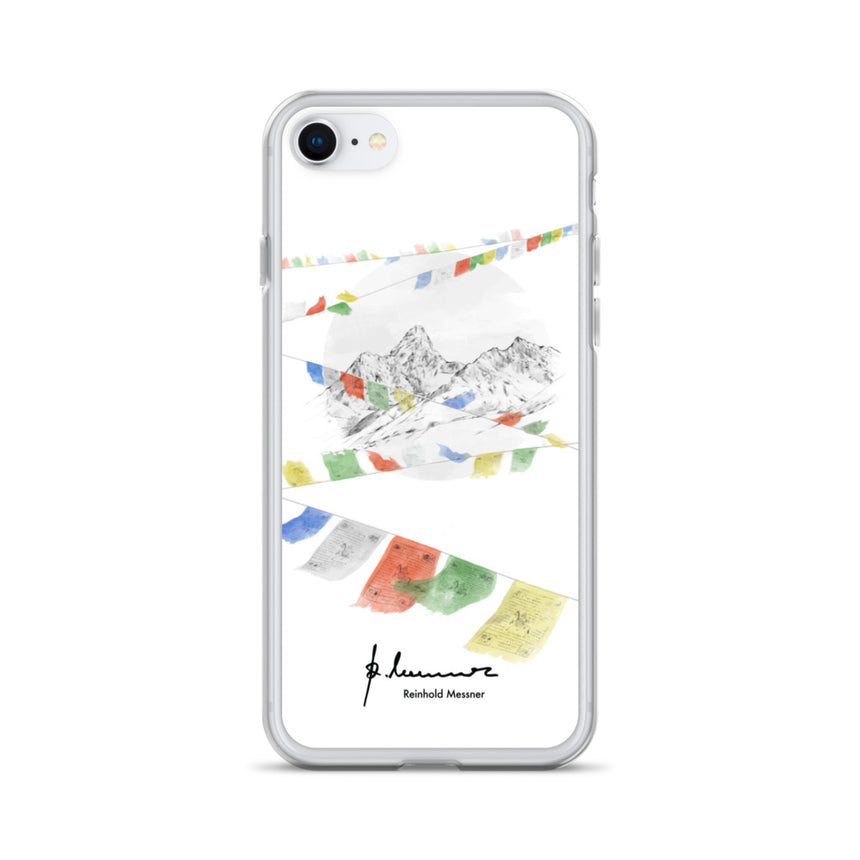 iPhone Case - Gebetsfahnen - Berge