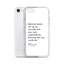 Coque iPhone - Alpinisme signifie - blanc