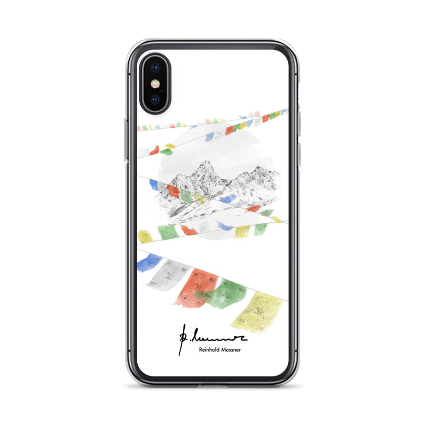 iPhone Case - Gebetsfahnen - Berge