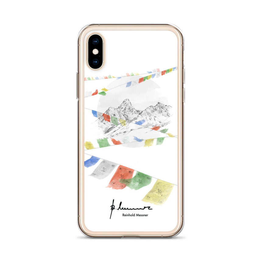 iPhone Case - Gebetsfahnen - Berge