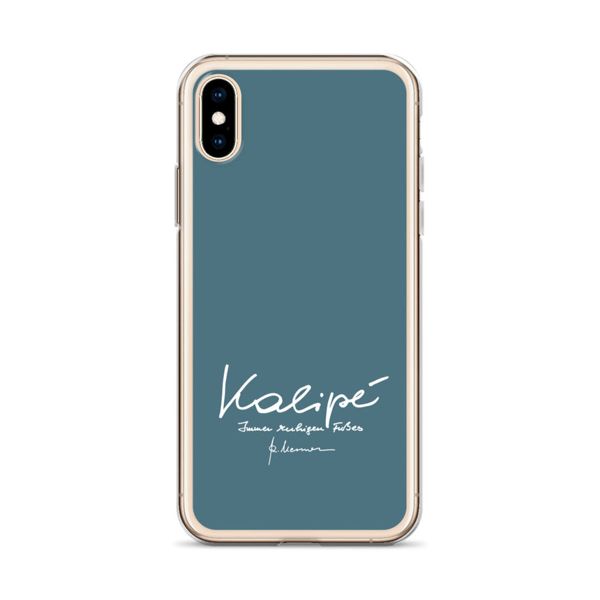 Cover per iPhone - Kalipé - petrolio