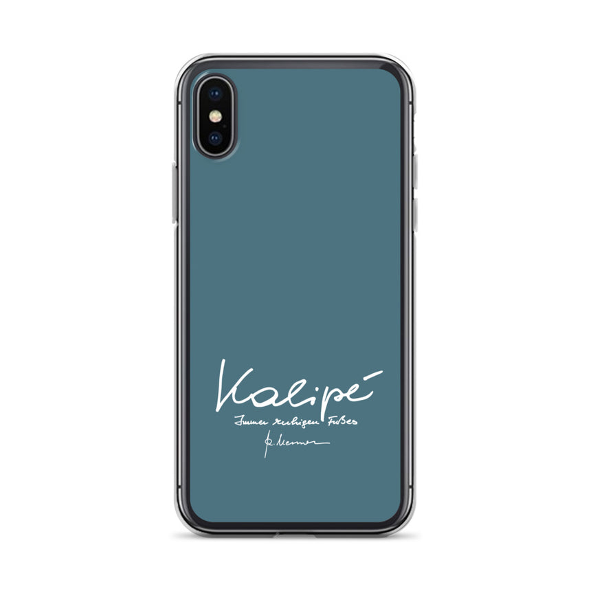 Cover per iPhone - Kalipé - petrolio