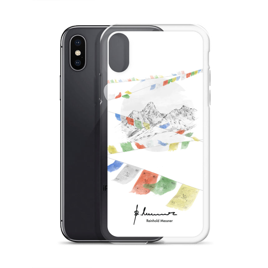 iPhone Case - Gebetsfahnen - Berge