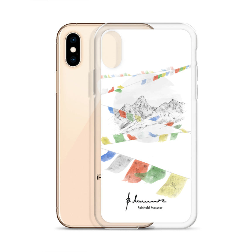 iPhone Case - Gebetsfahnen - Berge