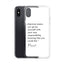 Coque iPhone - Alpinisme signifie - blanc