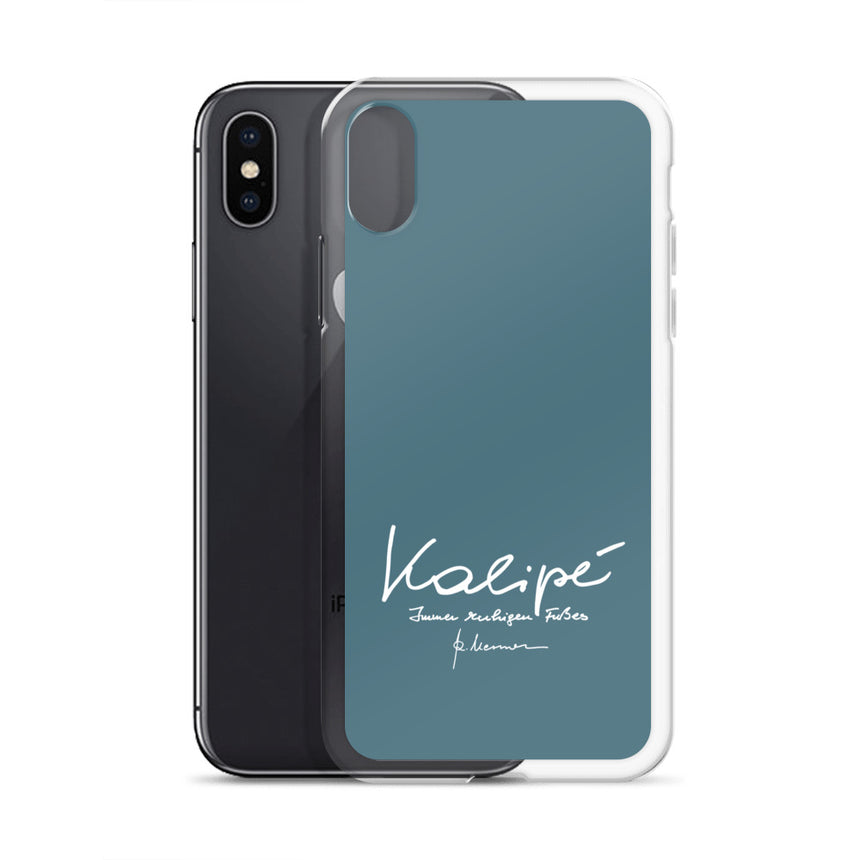 Cover per iPhone - Kalipé - petrolio