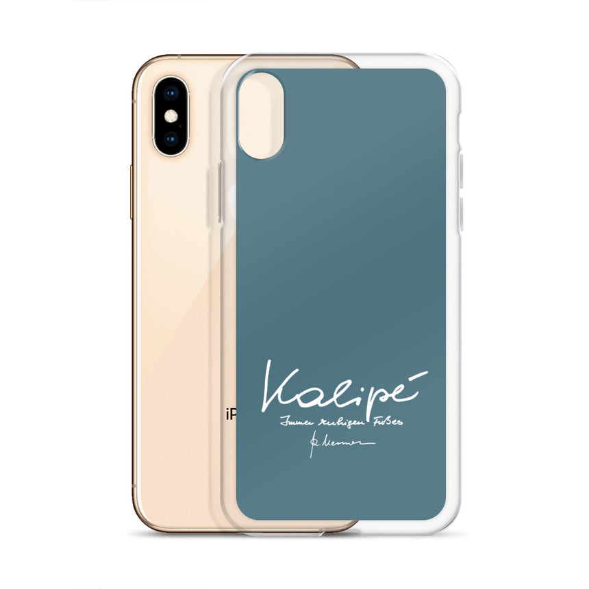 Cover per iPhone - Kalipé - petrolio