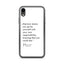 iPhone Case - Alpinism means - white