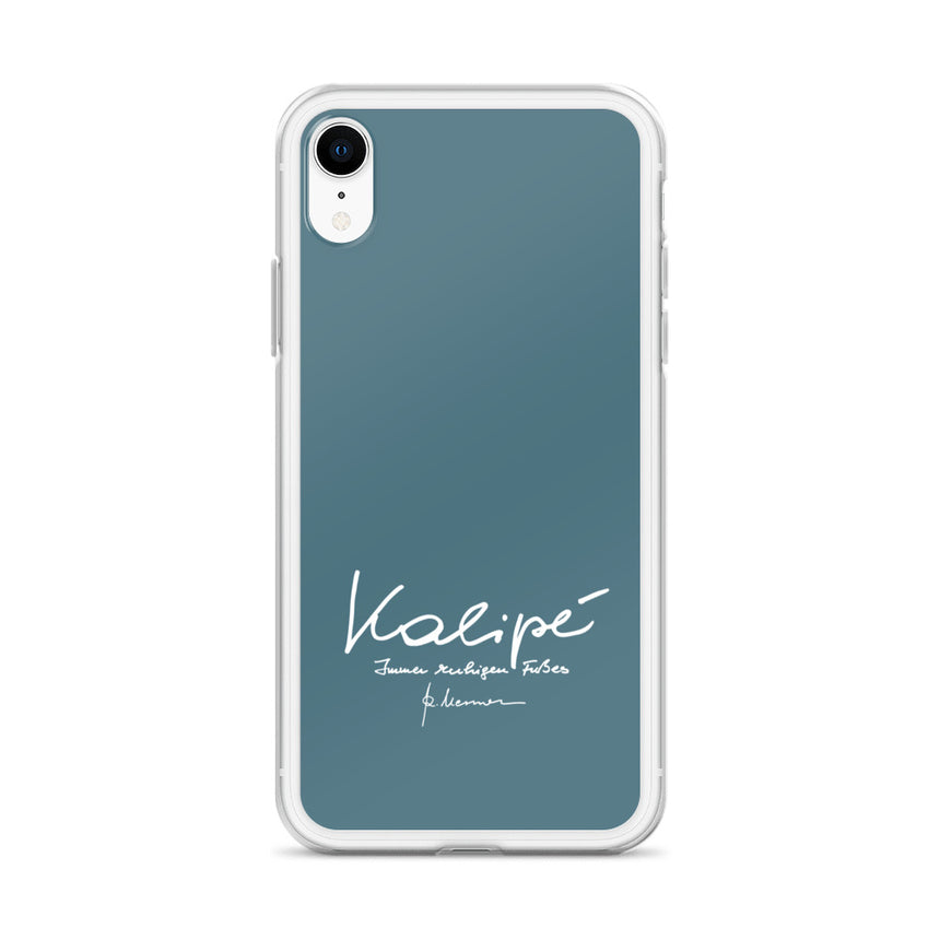 Cover per iPhone - Kalipé - petrolio