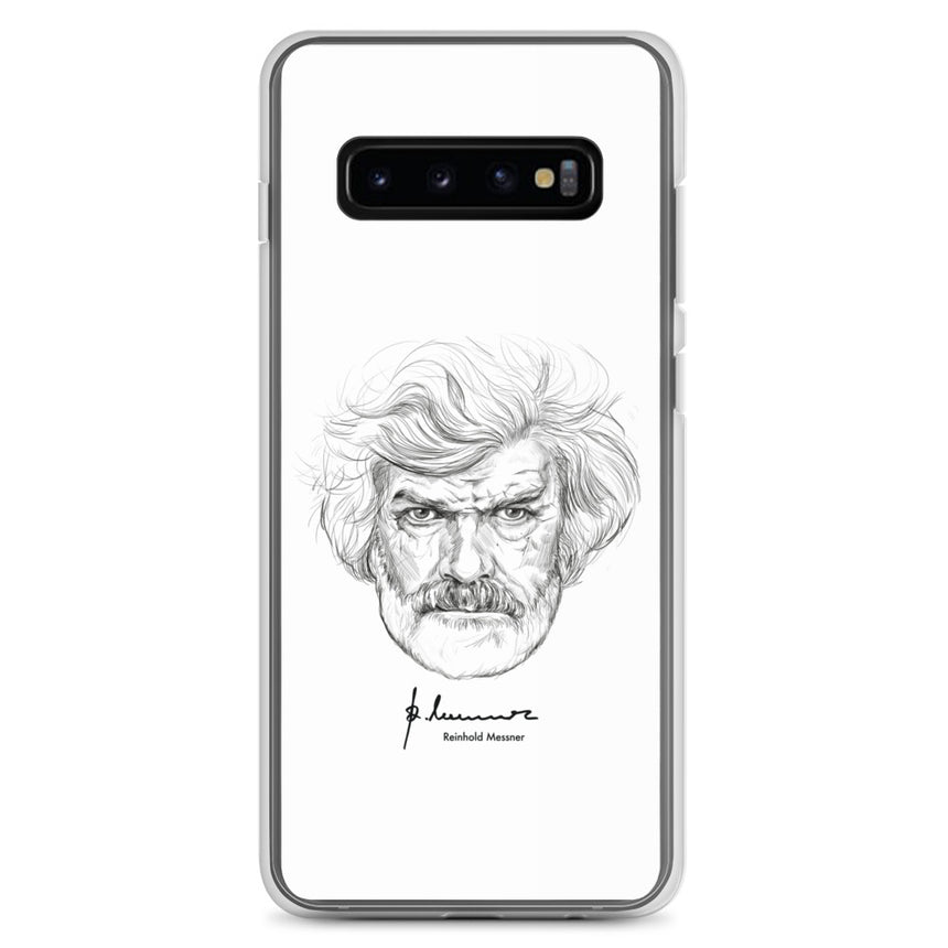 Coque Samsung - Reinhold Messner - Illustration Porträt