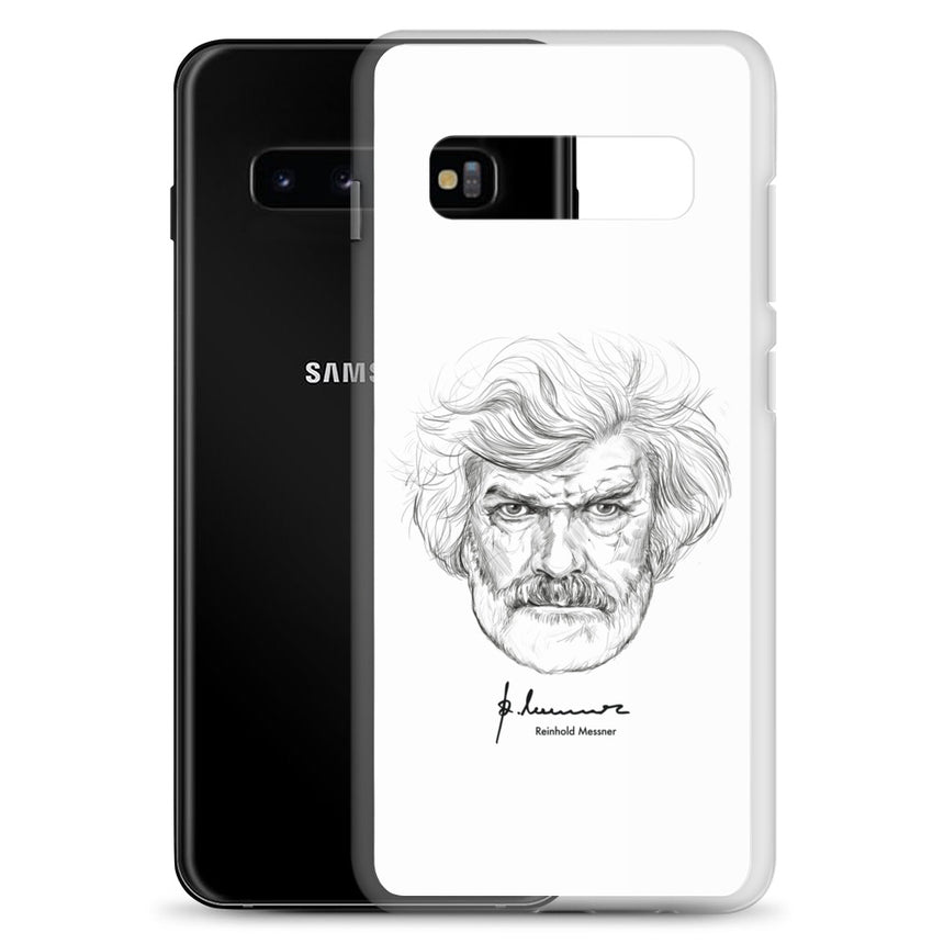 Coque Samsung - Reinhold Messner - Illustration Porträt