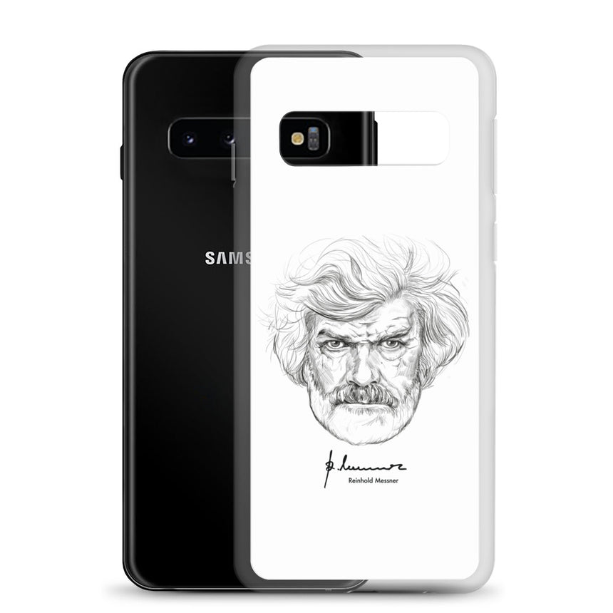 Samsung Case - Reinhold Messner - Illustration Porträt