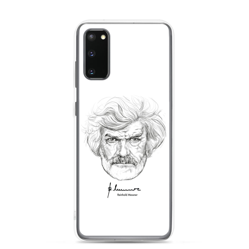 Samsung Case - Reinhold Messner - Illustration Porträt