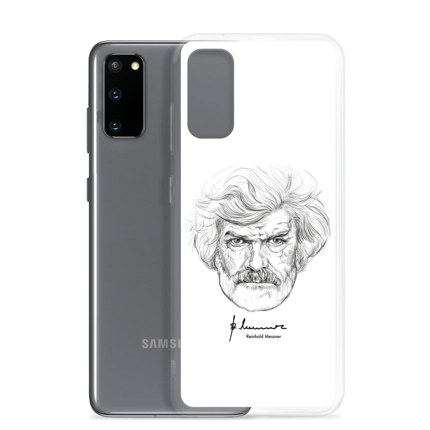 Coque Samsung - Reinhold Messner - Illustration Porträt