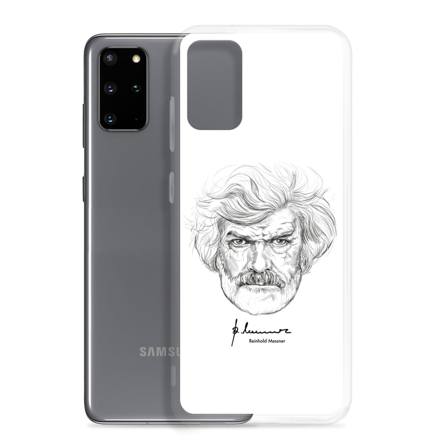 Coque Samsung - Reinhold Messner - Illustration Porträt