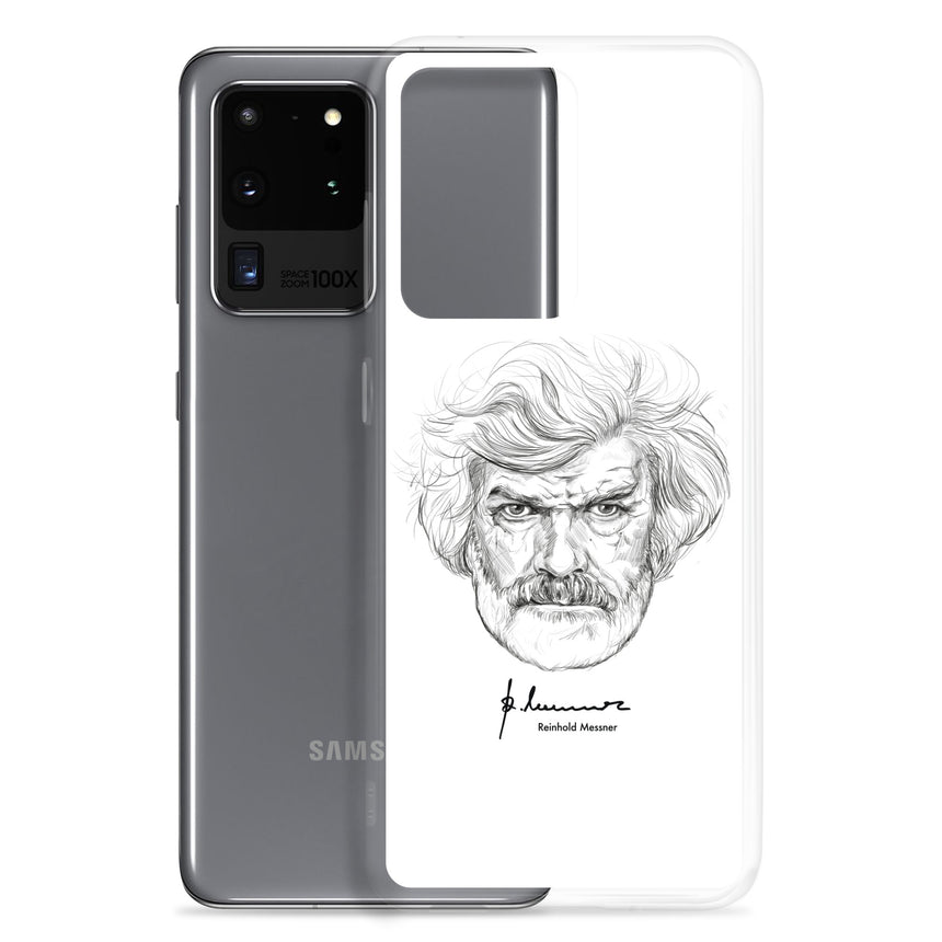 Samsung Case - Reinhold Messner - Illustration Porträt