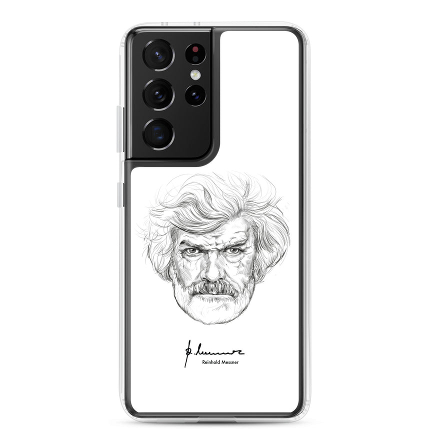 Samsung Case - Reinhold Messner - Illustration Porträt