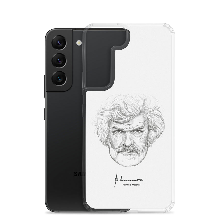 Coque Samsung - Reinhold Messner - Illustration Porträt