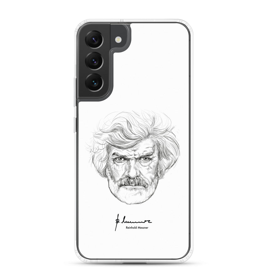 Coque Samsung - Reinhold Messner - Illustration Porträt