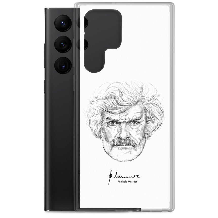 Coque Samsung - Reinhold Messner - Illustration Porträt