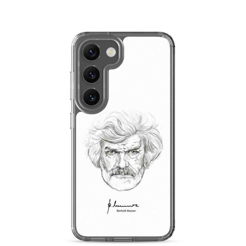 Coque Samsung - Reinhold Messner - Illustration Porträt