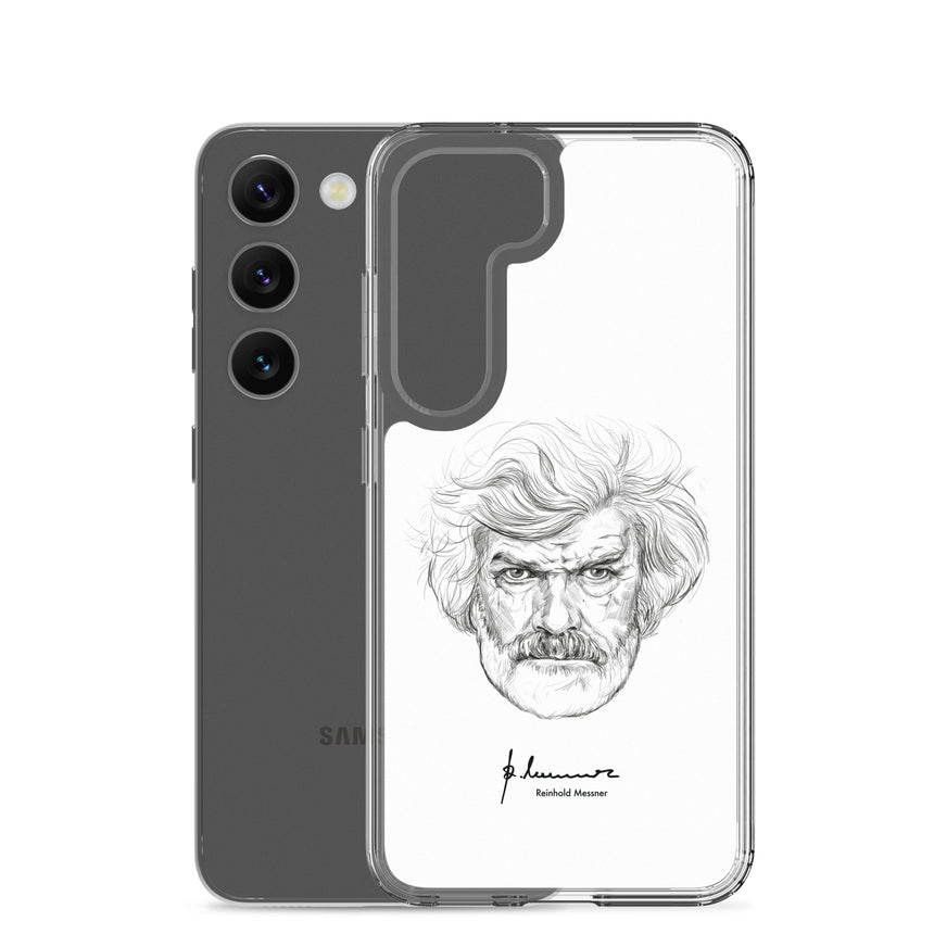 Samsung Case - Reinhold Messner - Illustration Porträt