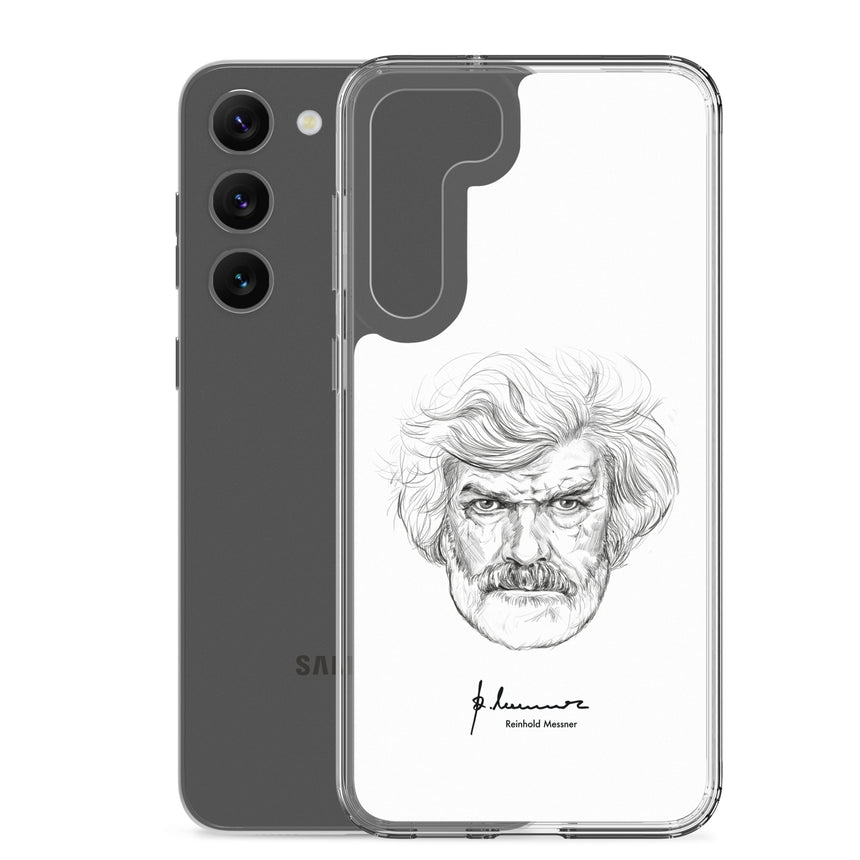 Coque Samsung - Reinhold Messner - Illustration Porträt