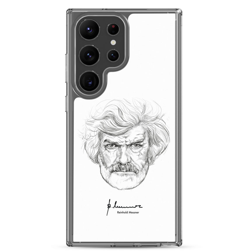 Samsung Case - Reinhold Messner - Illustration Porträt