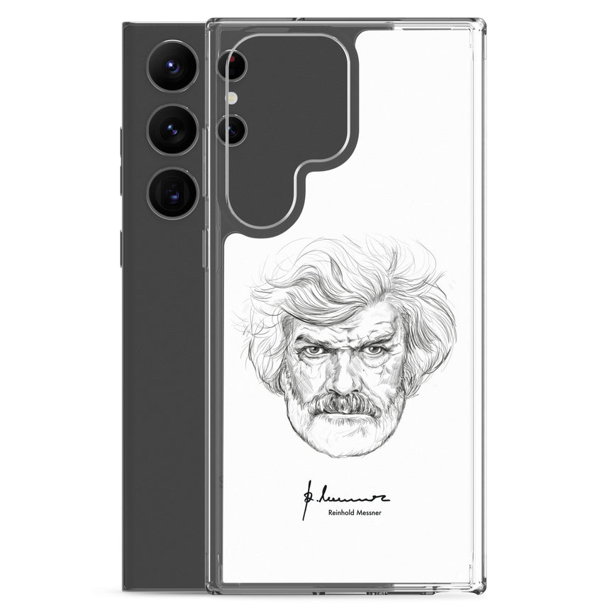 Samsung Case - Reinhold Messner - Illustration Porträt