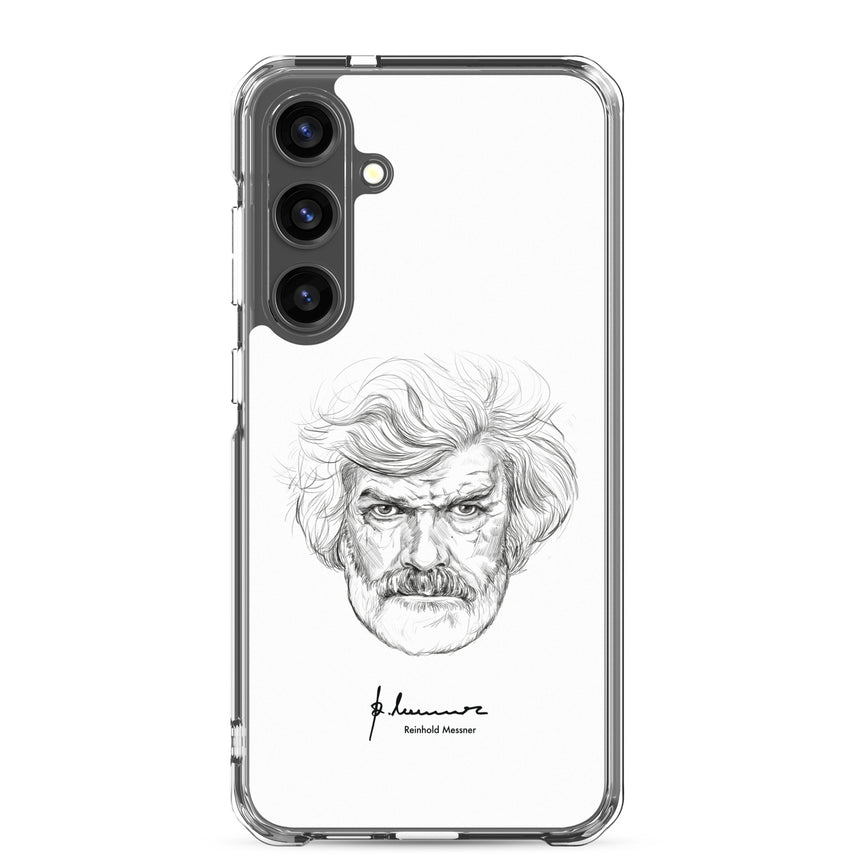 Coque Samsung - Reinhold Messner - Illustration Porträt