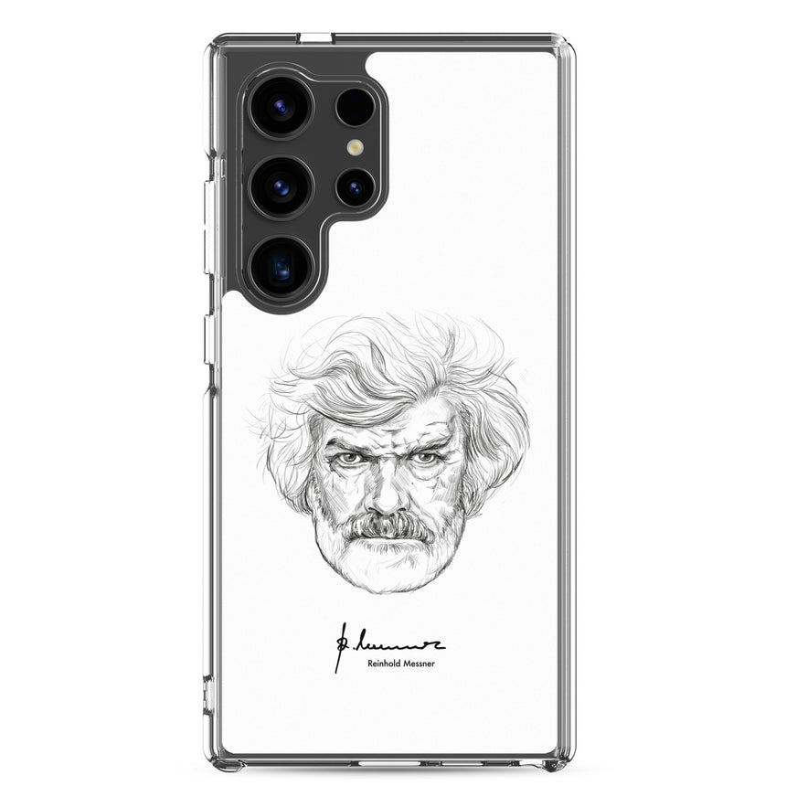 Samsung Case - Reinhold Messner - Illustration Porträt