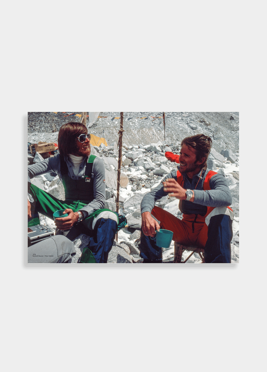 Poster - Reinhold Messner - 1978 Monte Everest con Peter Habeler