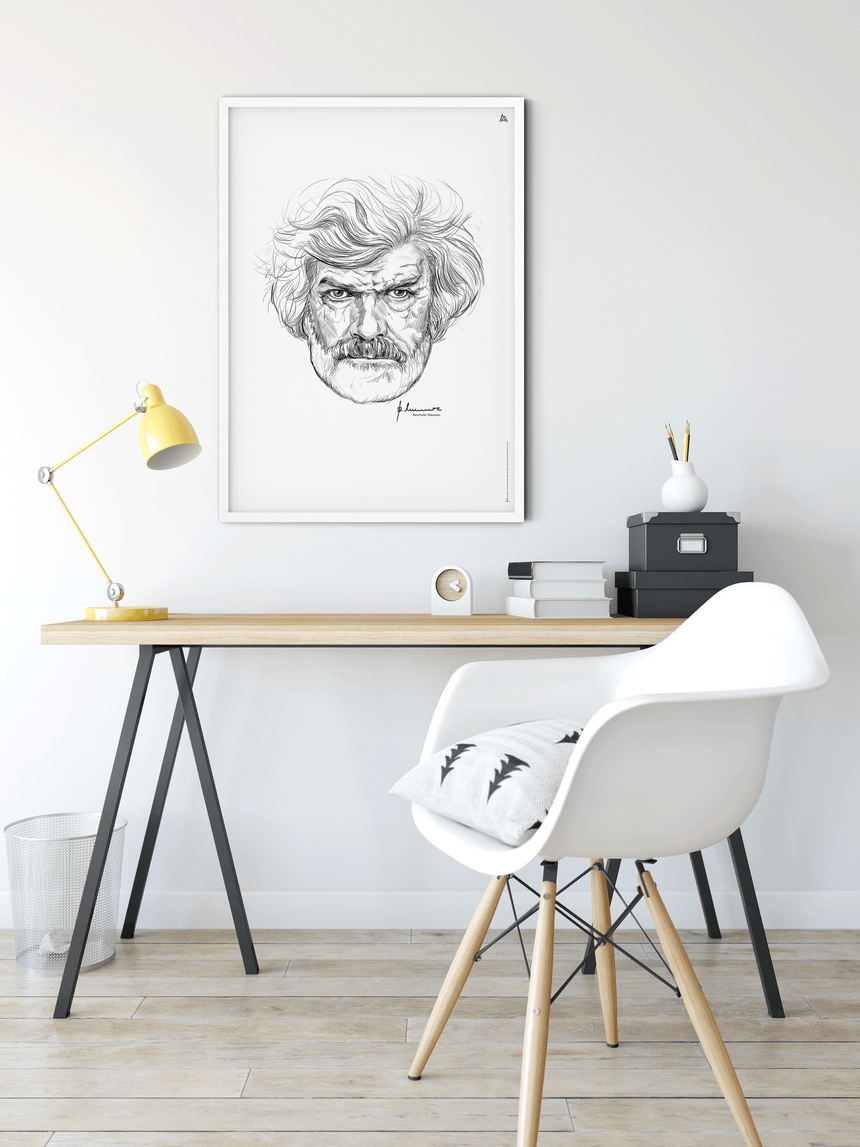 Illustration - Reinhold Messner - Portrait