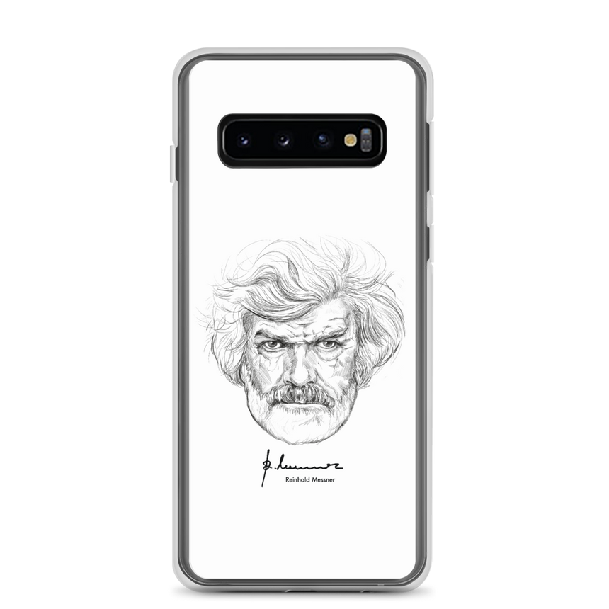 Samsung Case - Reinhold Messner - Illustration Porträt