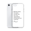 iPhone Case - Alpinism means - white