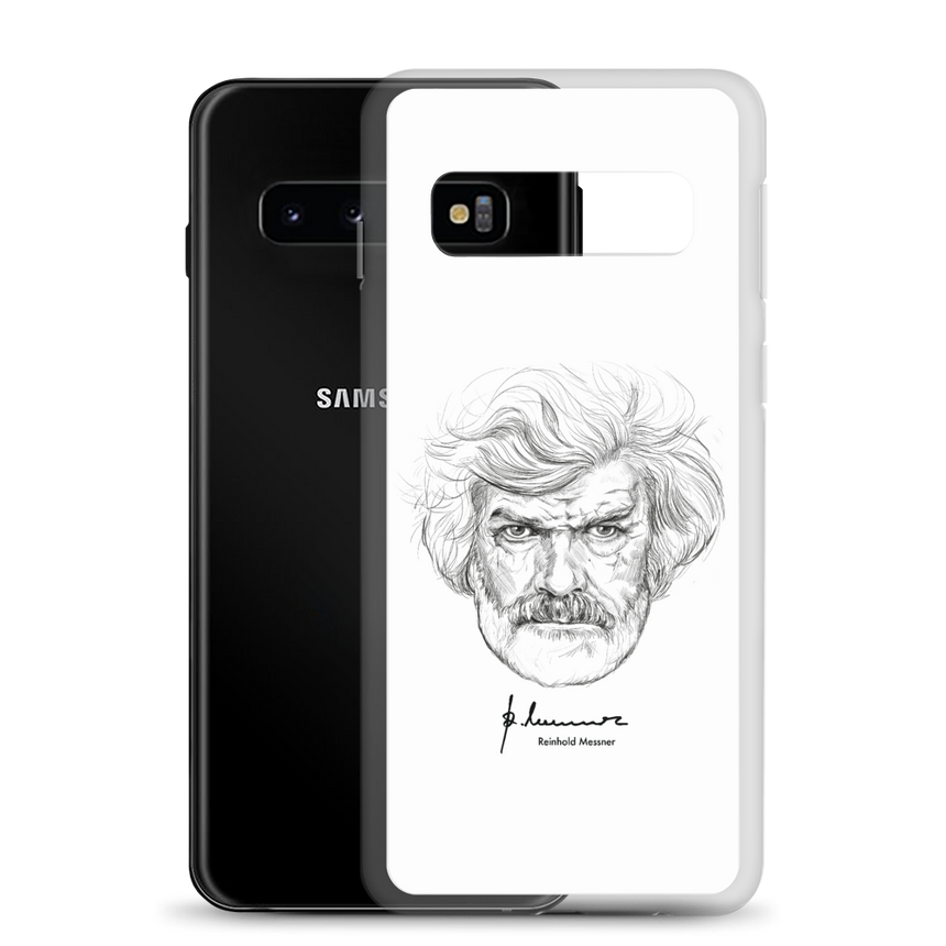 Coque Samsung - Reinhold Messner - Illustration Porträt