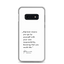 Samsung Case - Alpinismo significa - bianco