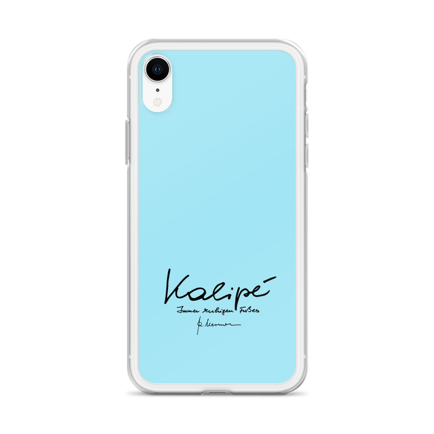 Coque iPhone - Kalipé - bleu clair