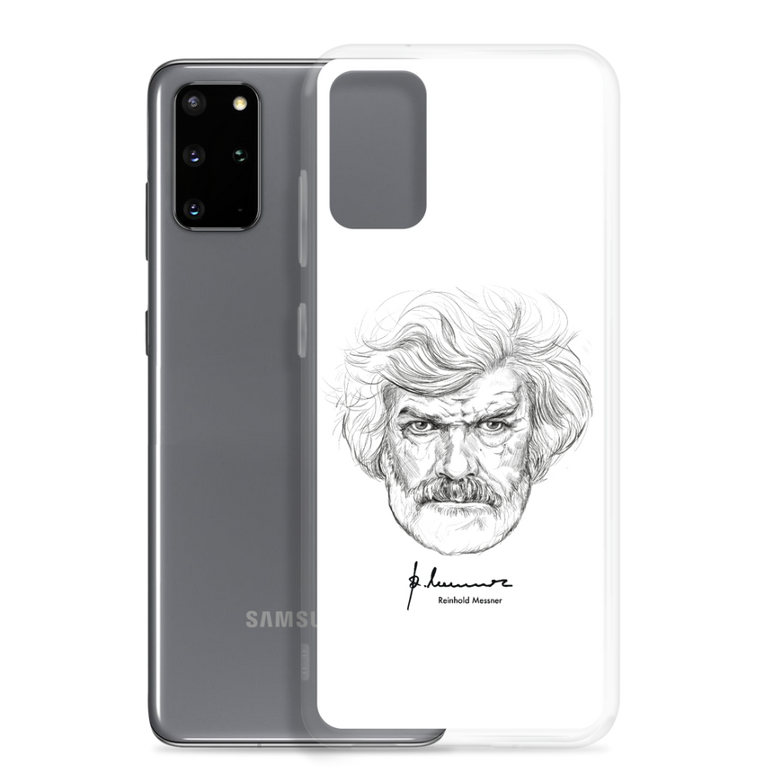 Samsung Case - Reinhold Messner - Illustration Porträt