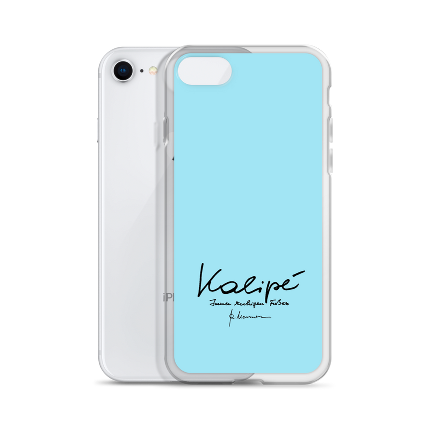 Coque iPhone - Kalipé - bleu clair